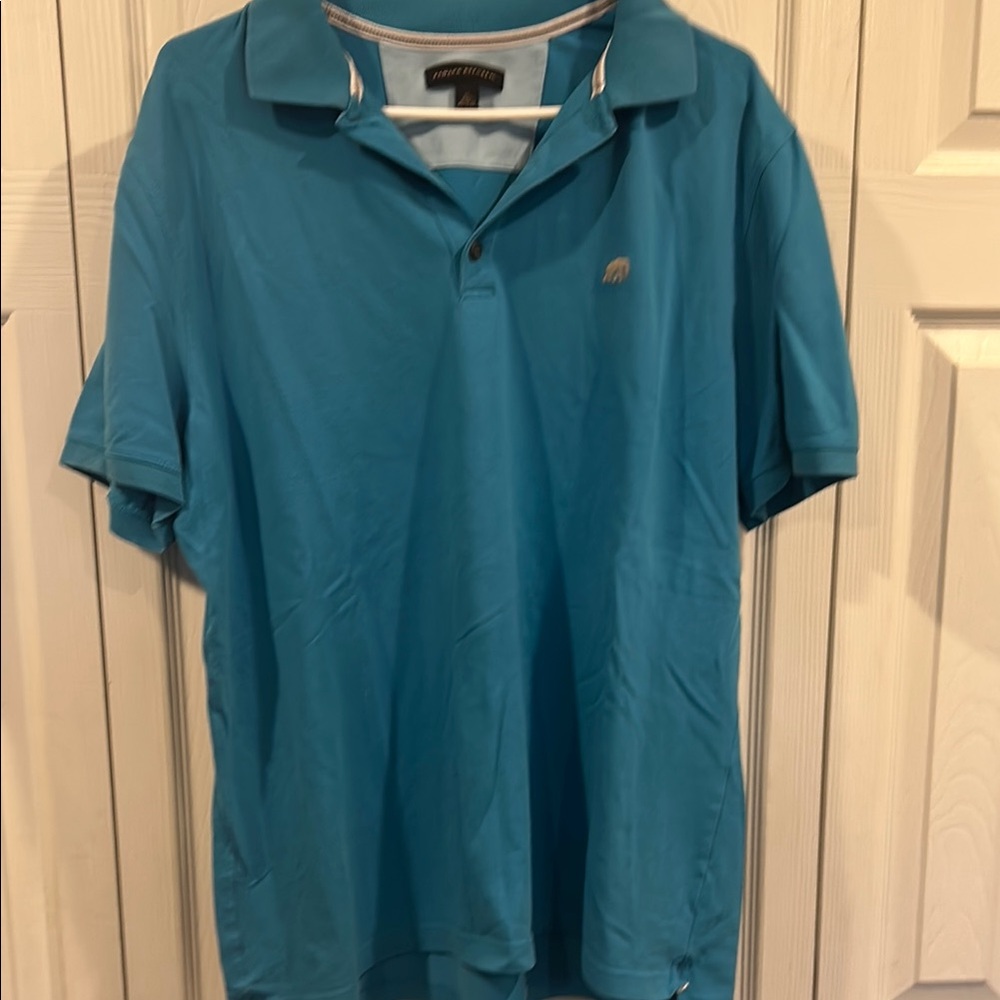 Banana Republic Men's Blue Polo Shirt